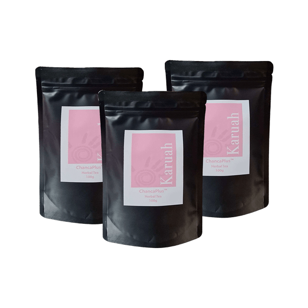 Karuah Chancaplus Calcium Cleaner Stone Breaker Herb Tea 3 Pack 3 Months